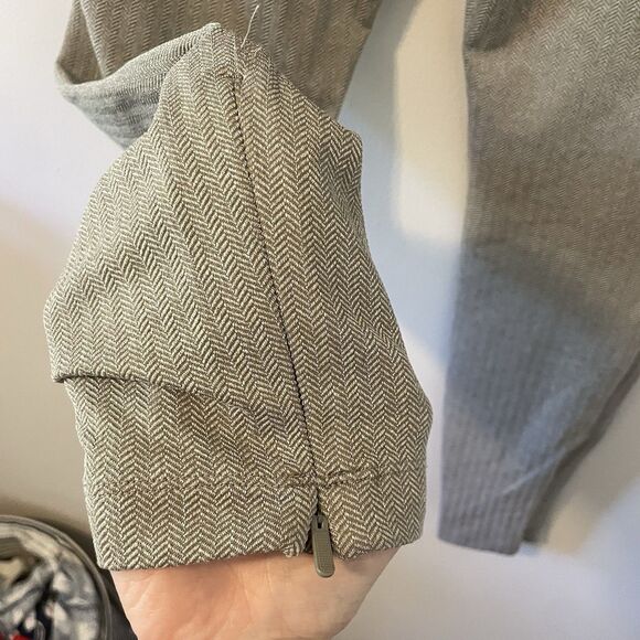 ATHLETA Delancey Skyline Tight Sz M Herringbone Texture Travel Work - Picture 7 of 10